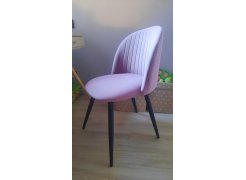 Стул на металлокаркасе Gabi 1 gray / black фото покупателя 399