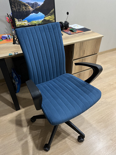 Компьютерное кресло Spark флок коричневый 6 фото покупателя 19