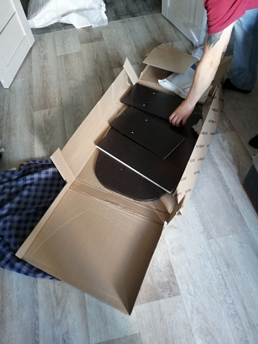 Журнальный стол Лидер схема фото покупателя 52