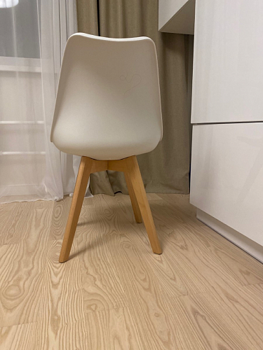 Деревянный стул Bonuss black / black фото покупателя 84