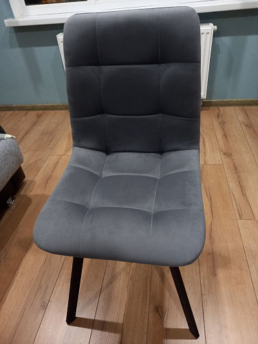 Стул на металлокаркасе Чилли бежевый / белый каркас фото покупателя 785