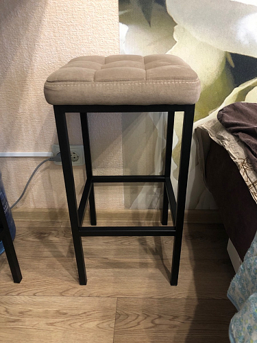 Барный стул Лофт катания минт / белый матовый фото покупателя 195