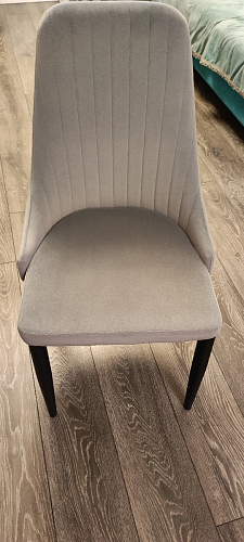 Стул на металлокаркасе Kora black / gray фото покупателя 464