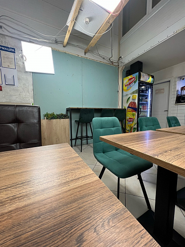 Стул на металлокаркасе Чилли К кирпичный / черный фото покупателя 479