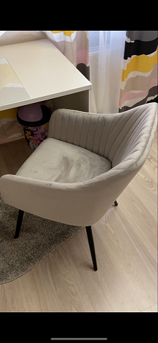 Стул на металлокаркасе Slam dark beige фото покупателя 59