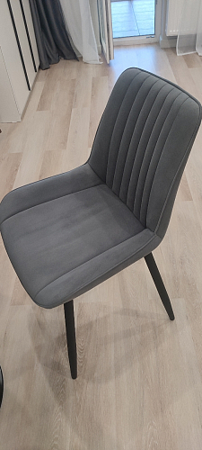 Стул на металлокаркасе Седа К кирпичный / черный фото покупателя 175