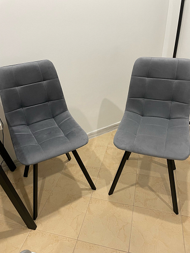 Стул Чилли 2 темно-серый  / черный фото покупателя 840