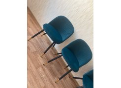 Стул на металлокаркасе Gabi green / black фото покупателя 64