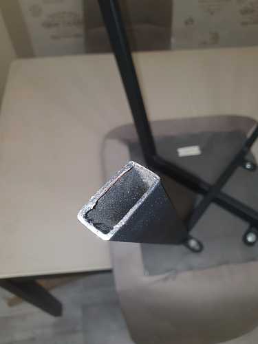 Стул на металлокаркасе Чилли синий / белый фото покупателя 1002