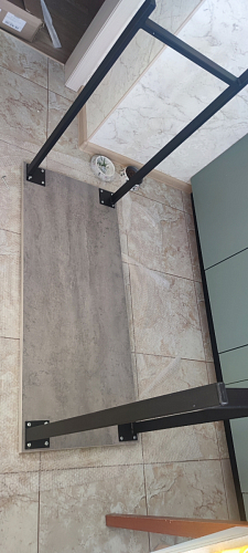 Барная стойка Дилан Лофт 120х50х90 бетон фото покупателя 65