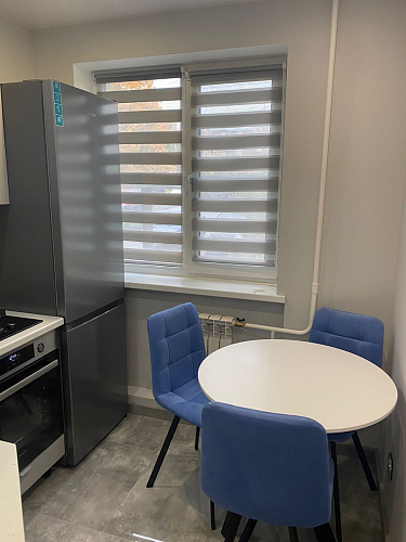 Стул на металлокаркасе Чилли синий / белый фото покупателя 903