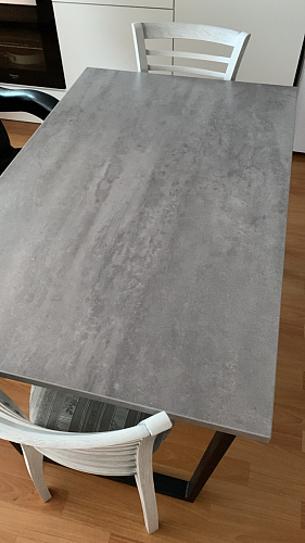 Деревянный стол Лота Лофт 120x75 дуб крафт табачный / черный матовый фото покупателя 834