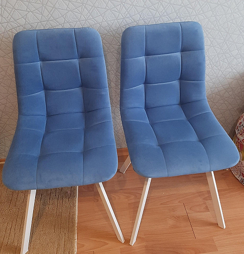 Комплект стульев Чилли 2 шт бежевый / черный фото покупателя 1515