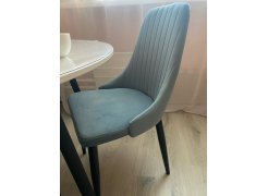 Стул на металлокаркасе Kora beige / black фото покупателя 253