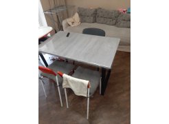 Стол Лота Лофт 120 25 мм сабия / черный матовый фото покупателя 556