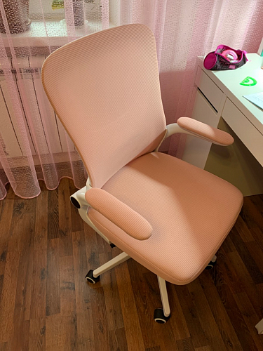 Компьютерное кресло Konfi gray / blue / white фото покупателя 40