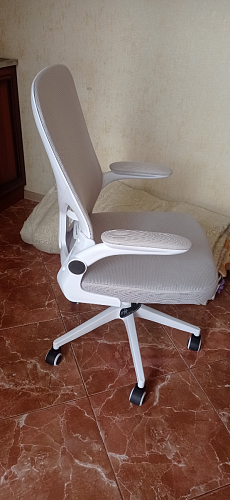 Компьютерное кресло Konfi light gray / blue / white фото покупателя 277