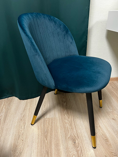 Стул на металлокаркасе Gabi latte / gold / black фото покупателя 712