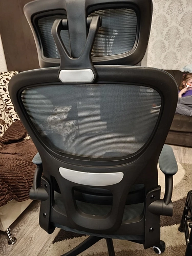 Компьютерное кресло Sprut dark gray фото покупателя 25