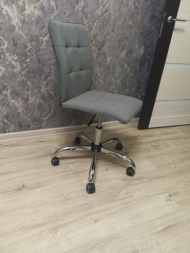 Компьютерное кресло One/Ван флок бежевый 7 фото покупателя 62