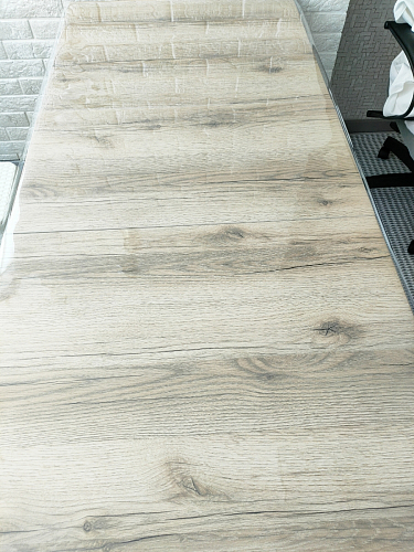 Стол Лота Лофт 120 32 мм бетон / черный матовый фото покупателя 532