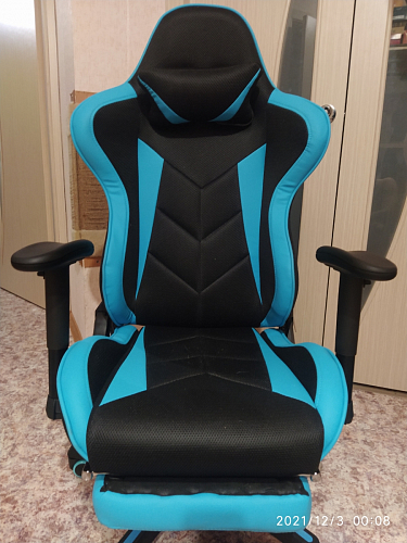 Компьютерное кресло Kano черное / красное фото покупателя 27