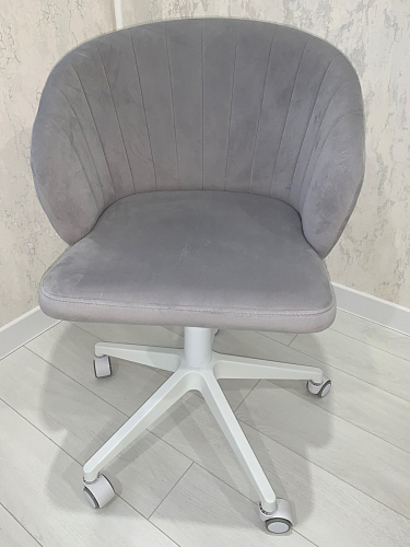 Компьютерное кресло Пард confetti silver серый / черный фото покупателя 69