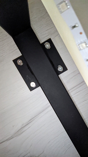 Деревянный стол Лота Лофт 140х80 черный матовый / бетон светлый фото покупателя 210