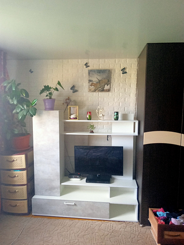 Готовая гостиная Jimenez дуб венге / белый глянец фото покупателя 53