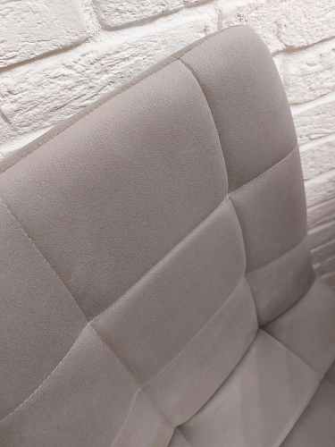 Стул на металлокаркасе Чилли К светло-серый велюр / черный каркас фото покупателя 212