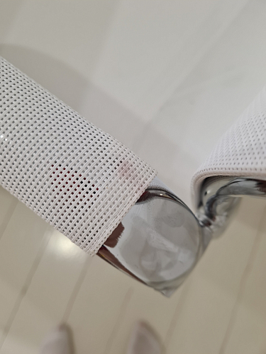 Компьютерное кресло Reus белая сетка / хром фото покупателя 2