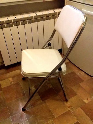 Стул Chair раскладной бежевый фото покупателя 28