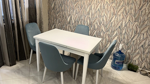 Стул на металлокаркасе Kora beige / black фото покупателя 226