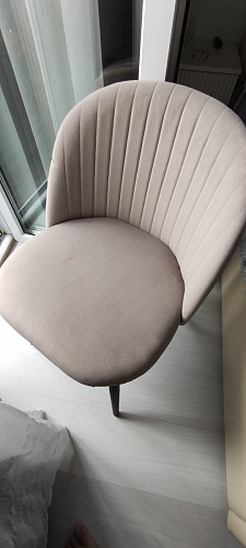 Стул на металлокаркасе Gabi gray / black фото покупателя 225