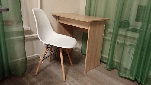 Стул Hames бирюзовый / деревянный каркас фото покупателя 5