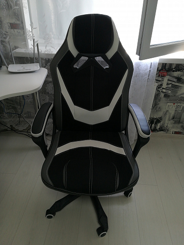 Компьютерное кресло Bens серое / черное / белое фото покупателя 1