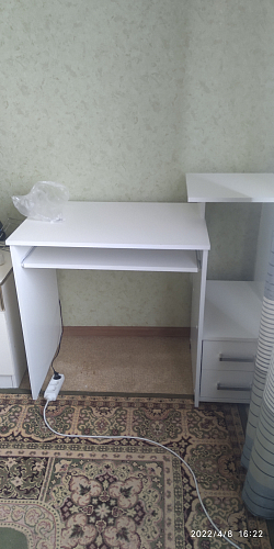 Стол компьютерный Джаз-24 правый венге фото покупателя 161