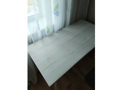 Стол Тринити Лофт 120 32 мм бетон / черный матовый фото покупателя 558