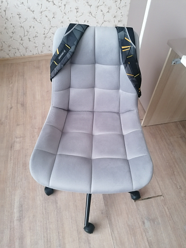 Компьютерное кресло Честер латте / золото фото покупателя 18