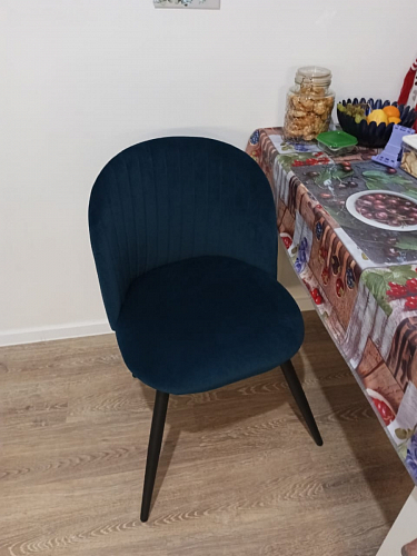 Стул на металлокаркасе Gabi latte / gold / black фото покупателя 298