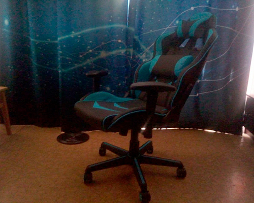 Компьютерное кресло Racer черное / оранжевое фото покупателя 177