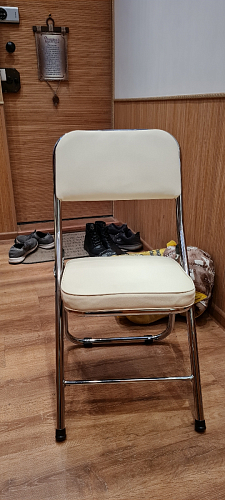 Стул Chair раскладной бежевый фото покупателя 10