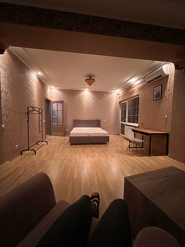 Письменный стол Леон Лофт дуб делано светлый / белый матовый фото покупателя 82