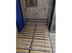 Односпальная кровать Фади 80х200 черная фото покупателя 451