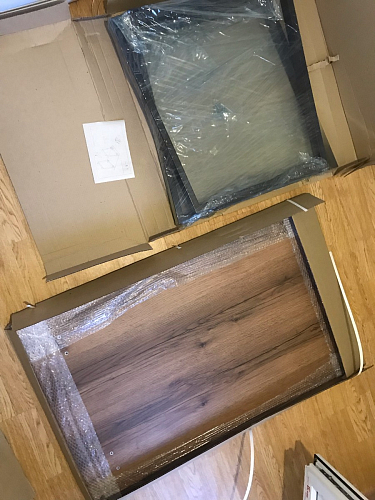 Деревянный стол Лота Лофт 120x75 дуб крафт табачный / черный матовый фото покупателя 600