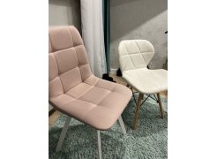 Стул на металлокаркасе Чилли розовый / черный каркас фото покупателя 96