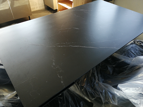 Керамический стол Хасселвуд 160(220)х90х77 baolai / черный фото покупателя 18