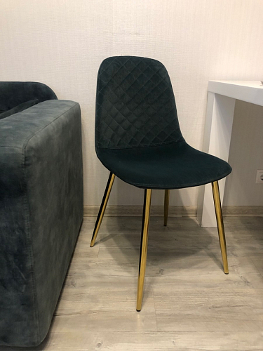 Стул на металлокаркасе Dabl wine red фото покупателя 199