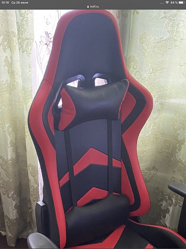 Компьютерное кресло Kano черное / красное фото покупателя 54