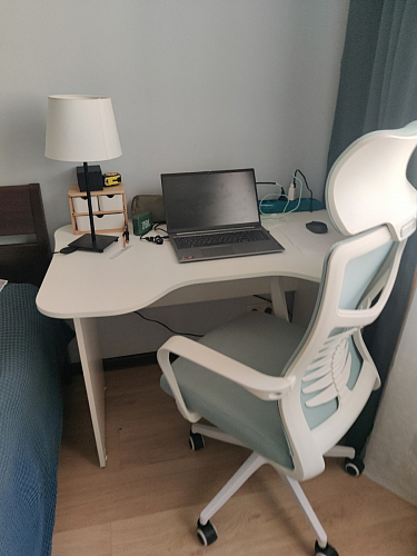 Компьютерное кресло Montana light gray / white фото покупателя 8